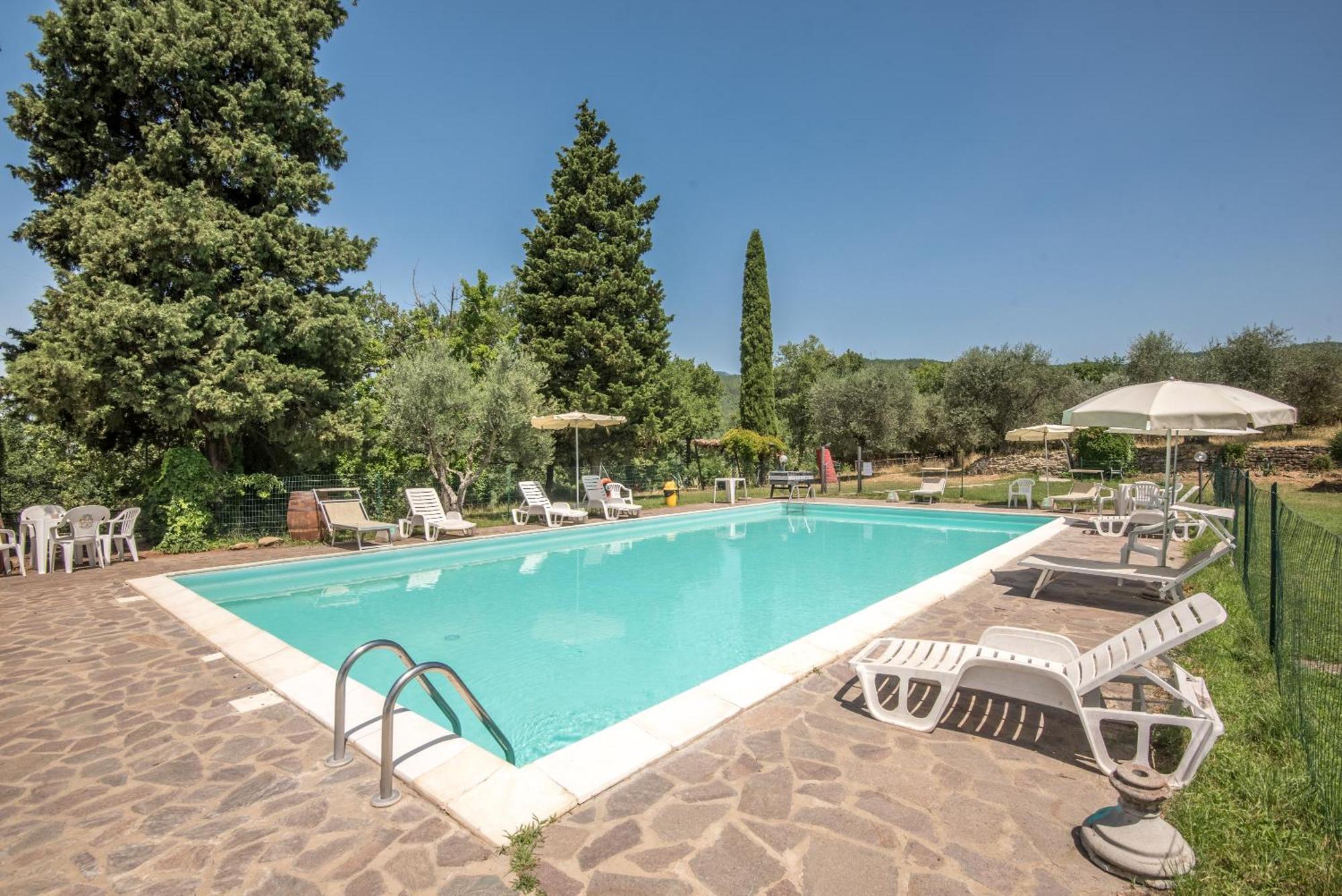 Poggio Primo - Trilocale Carlotta Villa Castiglion Fibocchi Buitenkant foto