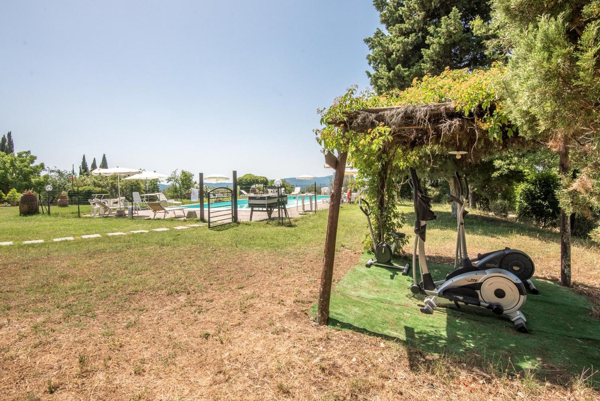 Poggio Primo - Trilocale Carlotta Villa Castiglion Fibocchi Buitenkant foto