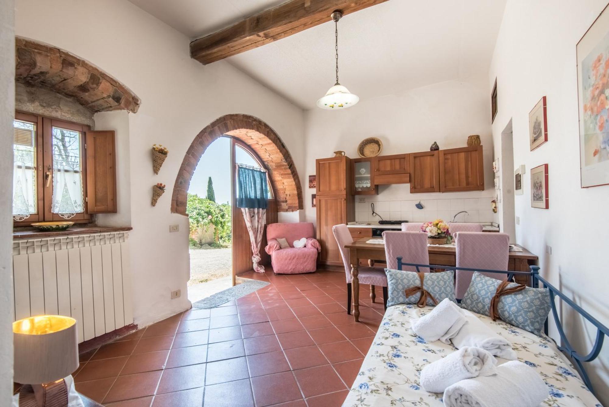 Poggio Primo - Trilocale Carlotta Villa Castiglion Fibocchi Buitenkant foto